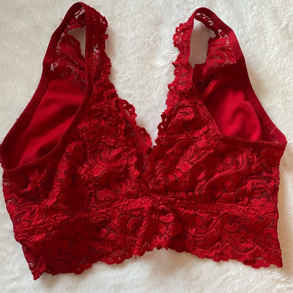 Red Bralette - Picture 2 of 3